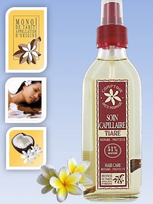 Hair care Spray with 51% Monoi de Tahiti - 100 mls