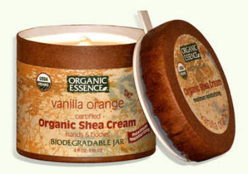 Shea Cream VANILLA ORANGE Organic for hands & body