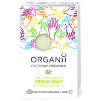 <!-- 010 -->Lime Blossom Soap with shea butter - Organic from Organii