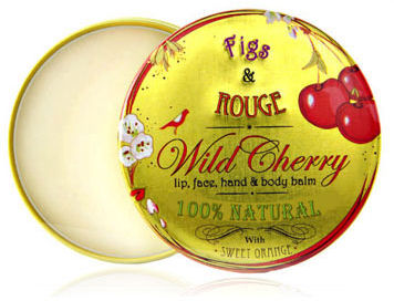 Lip Balm - Wild Cherry - Figs & Rouge 100% organic
