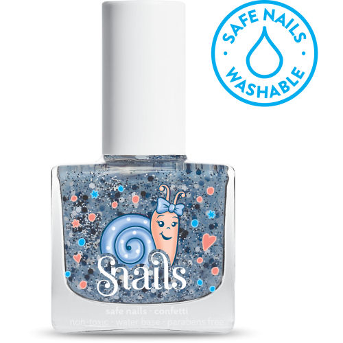 Confetti - Fun Snails Nails Washable Polish 