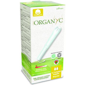 Organic Cotton Tampons - Regular - with applicator 16pk - Organyc