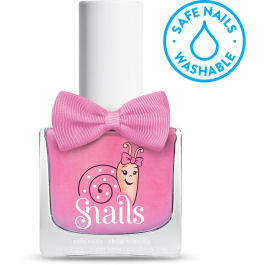 Tooth Fairy - Pretty Pink Snails Washable Polish 