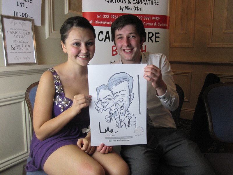 monaghan live caricature