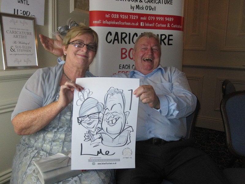 monaghan live caricature 2