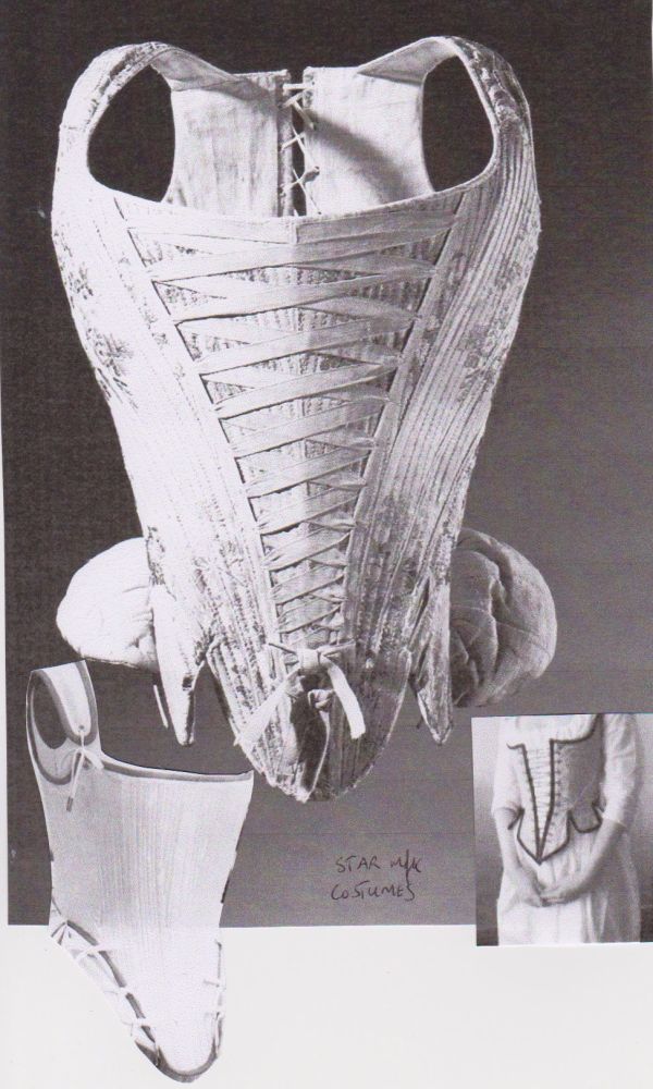 17th Century corset storyboard