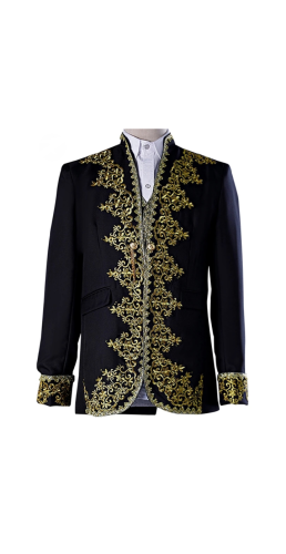 Gentleman's brocade / gothic jacket set