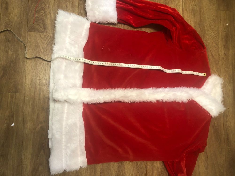 Santa commissioned jackets in pure cotton velvet