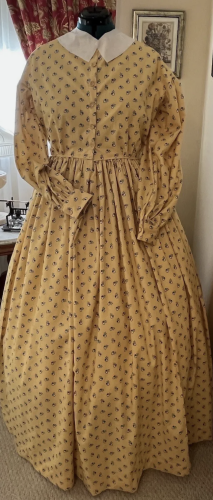1860s Civil War Little Women day dress HIRE ONLY