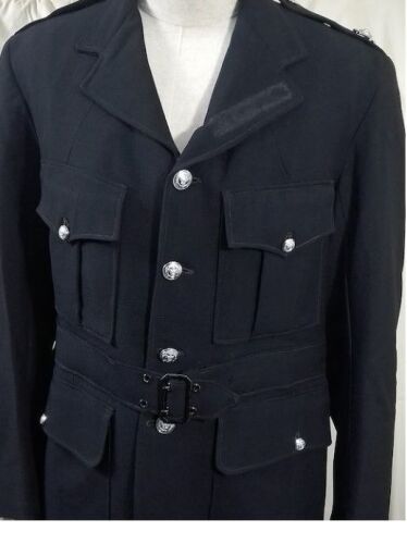 2- PCE 1950s American prison Guard style uniform jacket and hat HIRE ONLY