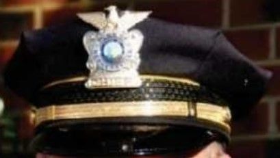 1950s - chief - American1950s prison guard hat