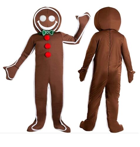 Gingerbread man outfit to HIRE - (ALSO IN CHILDREN'S SIZES}