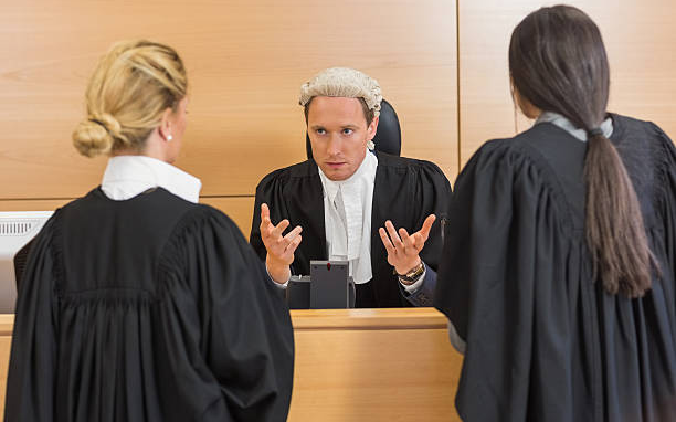 court barrister dress