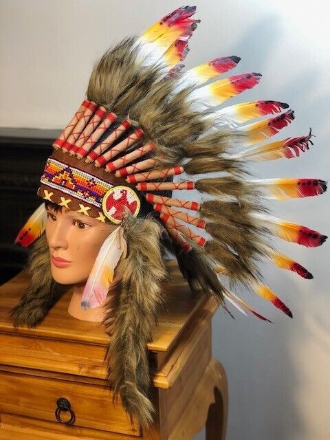 more colourful indian headdress