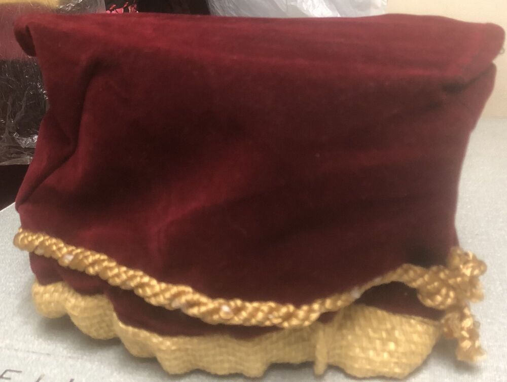 Lord Faquaad costume velveteen hat