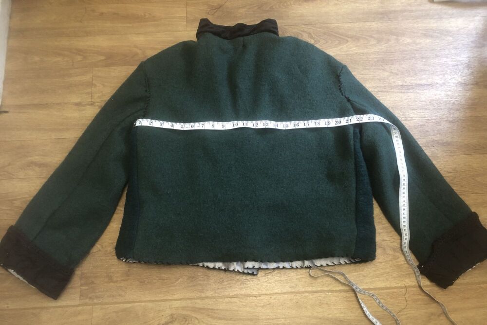 Back of Sharpe jacket