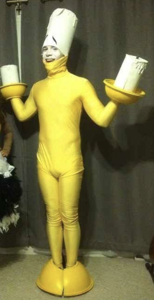 Lumiere Costume from B &amp; t B