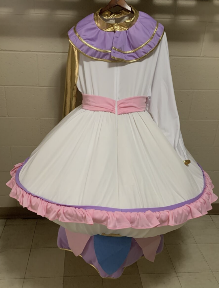 Mrs Potts dress Beauty and the Beast panto