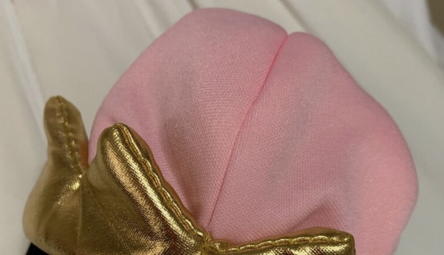 Mrs Potts costume dress teapot hat lid