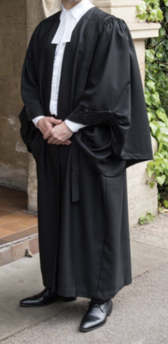 Barrister Cloak and Collar to HIRE