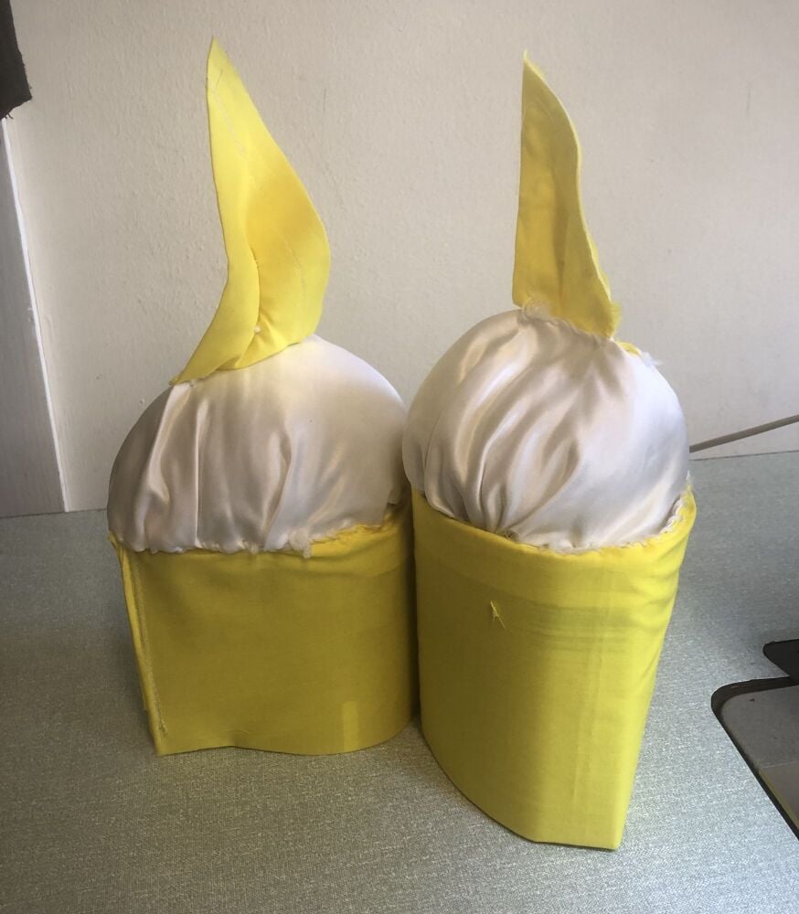 Lumiere costume made hand lights Lumiere costume made hand lights