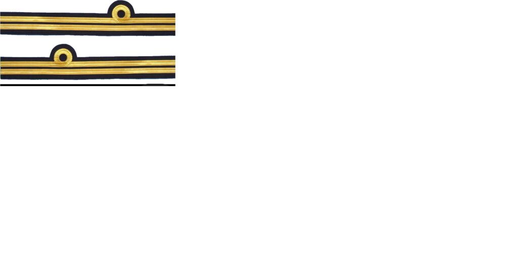 Officer striped braid trims Officer striped braid trims