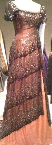 Titanic Style Beaded Dress HIRE only