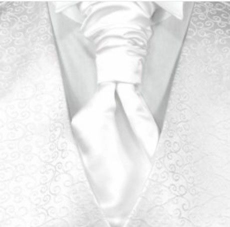 white cravat ties