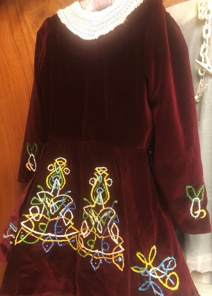 deep wine irish dance dress option deep wine irish dance dress option