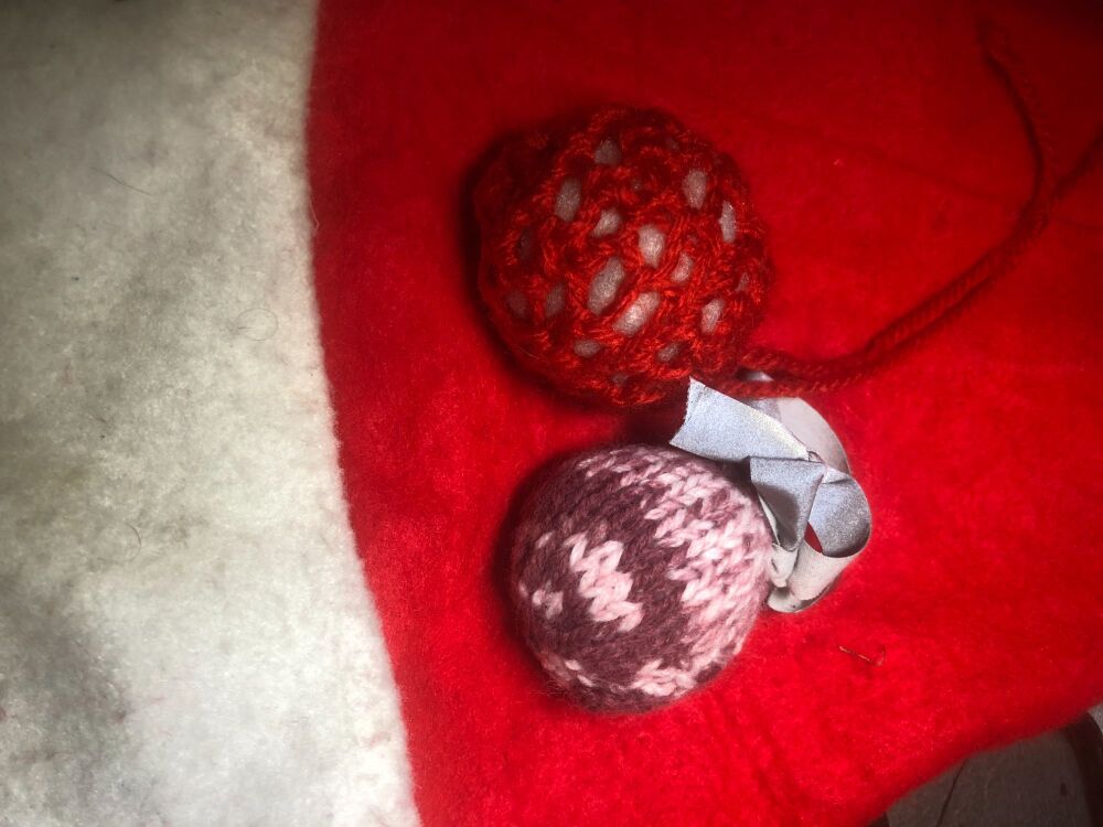 Christmas decoration baubles