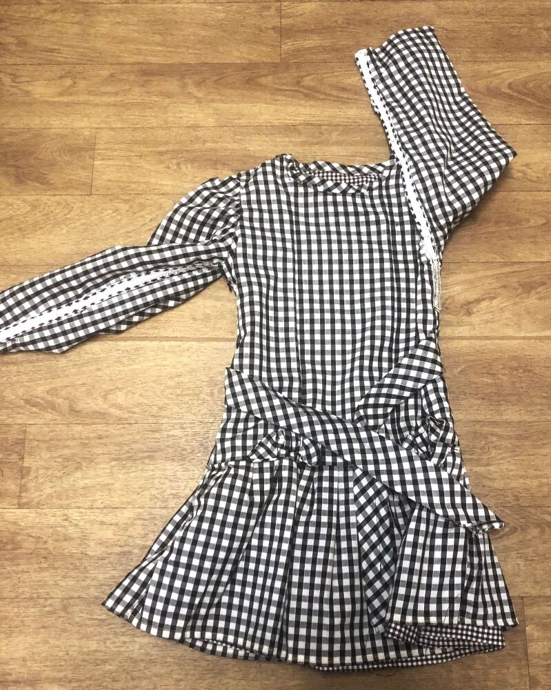 child reversible gingham dress1 child reversible gingham dress1