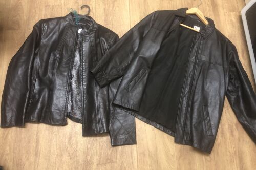 Retro female Biker style leather Jackets to hire or purchase