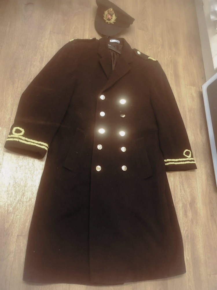 First Officer on the Titanic Jacket and Hat