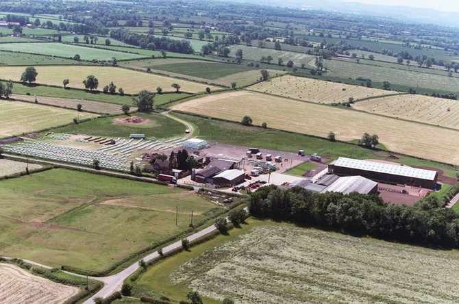 farm from above