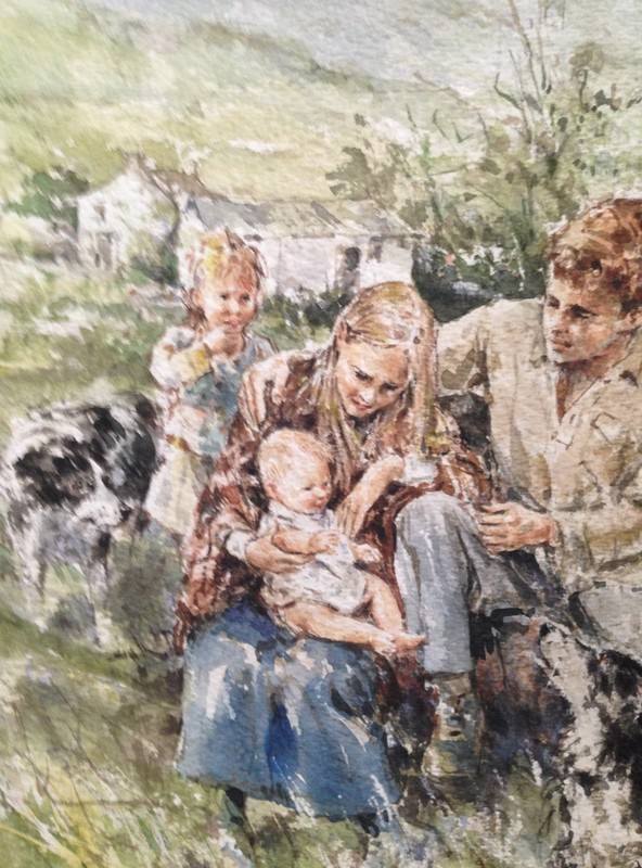the family close up