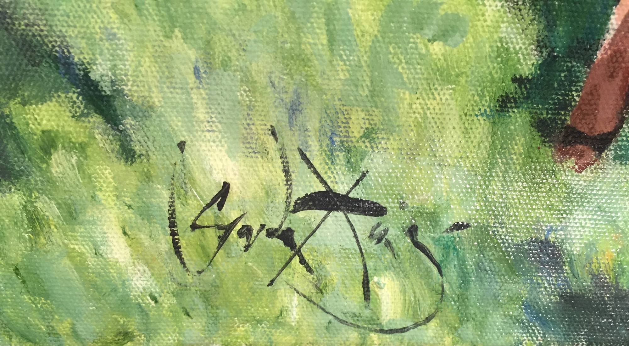 on the course gk signed