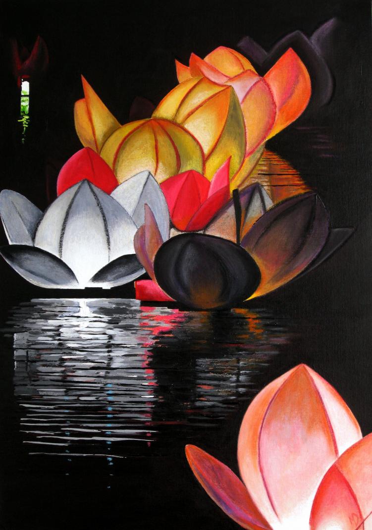 chinese-lanterns-dark-water-martin-davis-expressive-painting___big