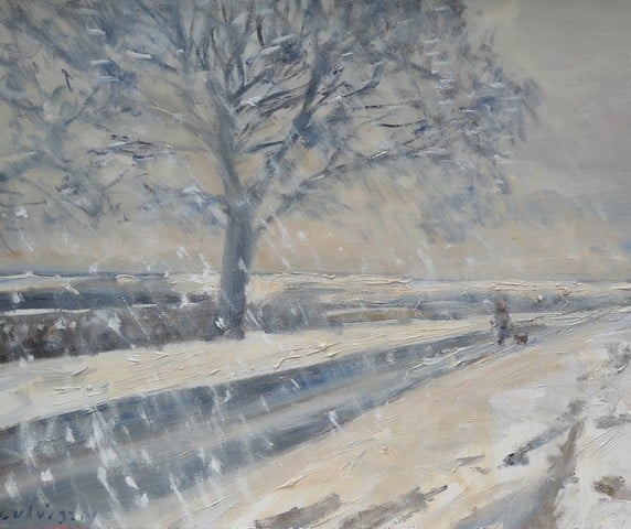 Snow in the Yorkshire Wolds