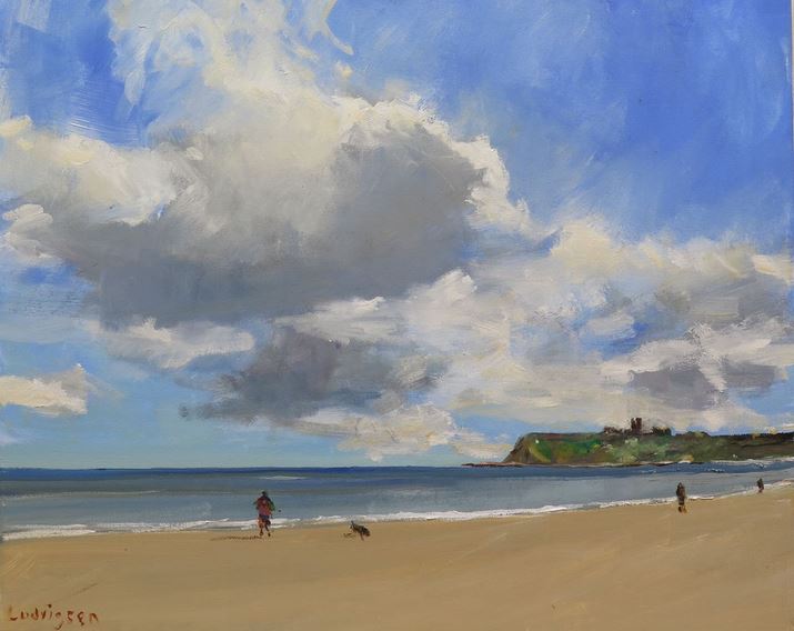 Scarborough Castle 24 x 30