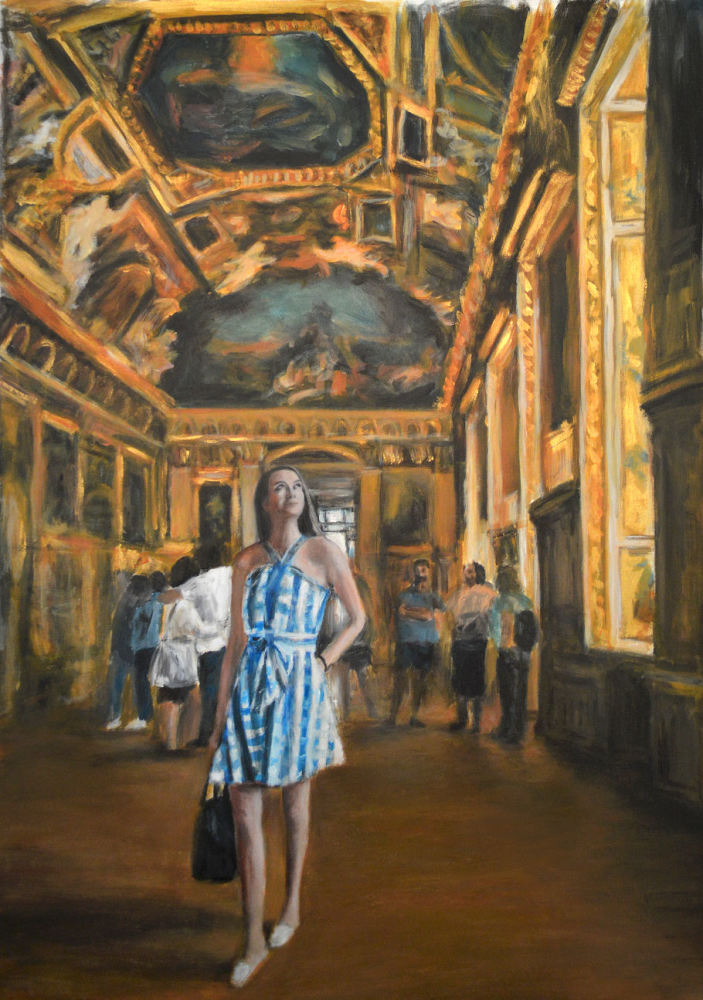 At the Louvre 1