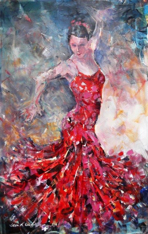 DSCF4990-Dancer-Flamenco-Dancing Pretty MM 4129x2633pixels A C 34x51cm Oct1