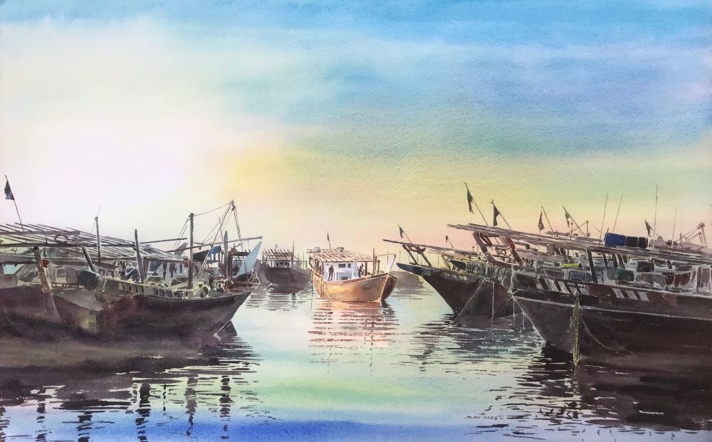 16 x 28 Dhows, Coming Home