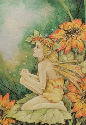 “The Sunflower Fairy” by Linda Ravenscroft