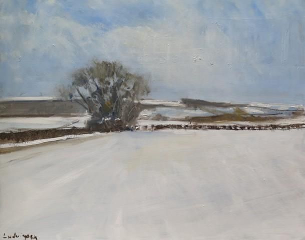 SNOW ON GARROWBY HILL