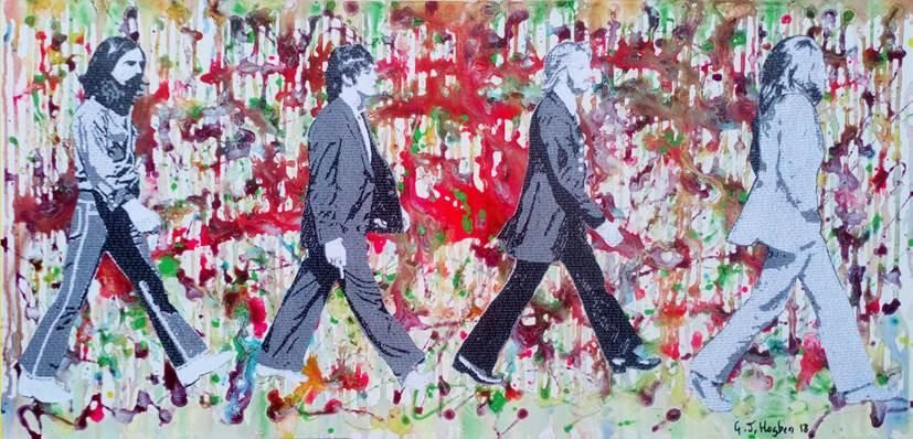 Literally the Beatles &ndash; Abbey Road 20 x 40 1
