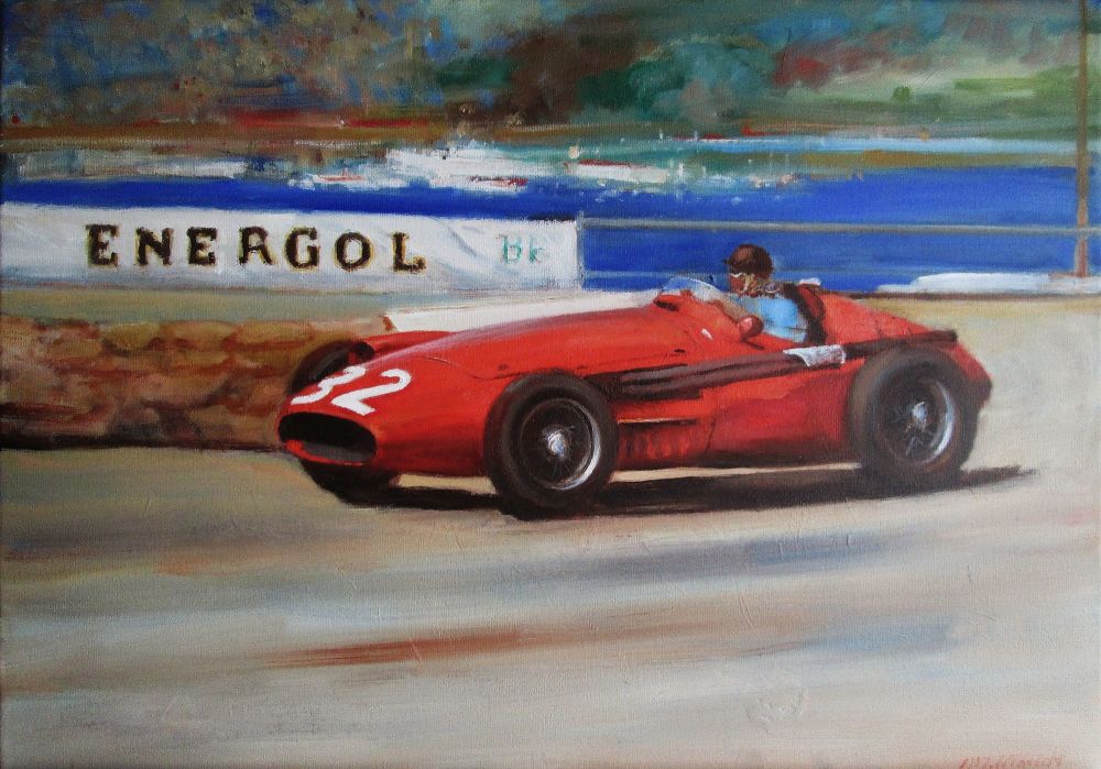 Fangio At Monaco 1957 1