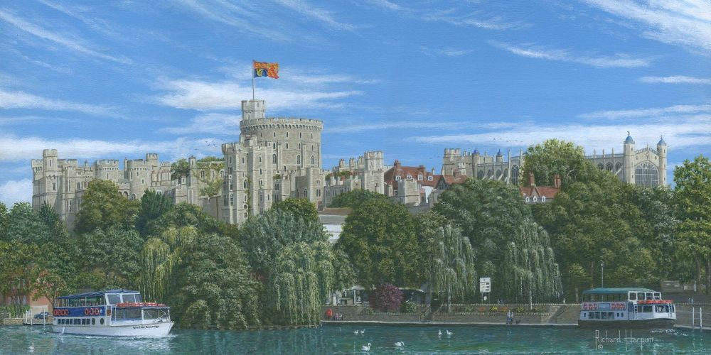 Winsor Castle From the Eton Bank 1 (1)