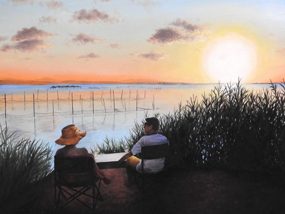 Atardecer en la Albufera-min