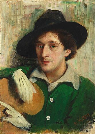 Yury_Pen_-_Portrait_of_Marc_Chagall