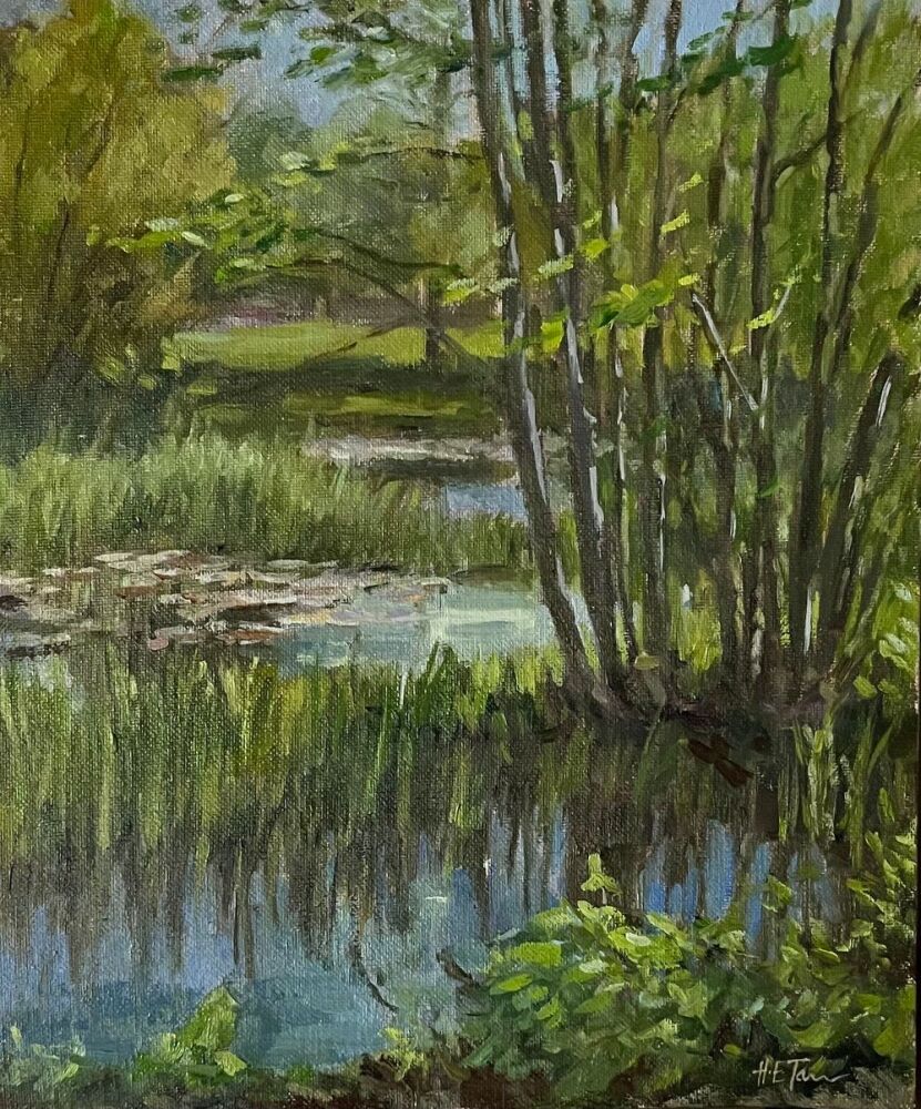 The+Lily+Pond+at+Frampton+on+Servern